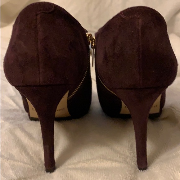 LK Bennett Burgundy Ankle Boots - Picture 4 of 4